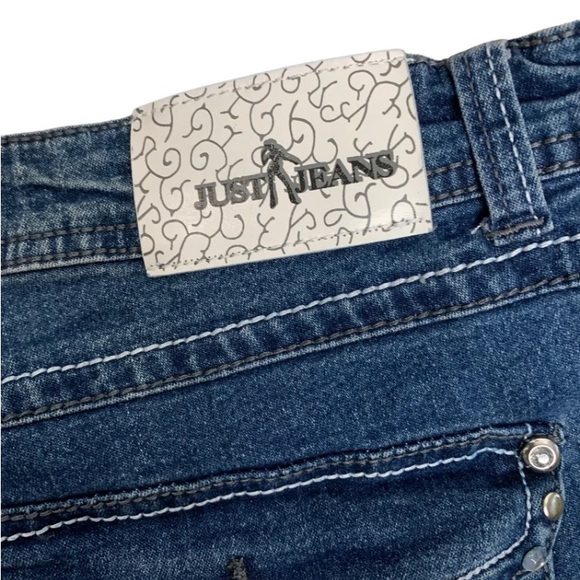 Just Jeans Capri bling jeans women’s size 18 - Picture 3 of 7